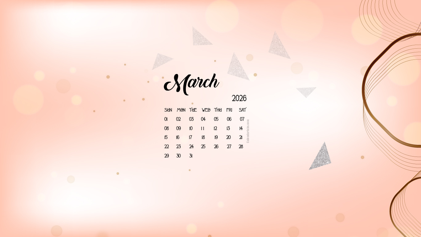 March 2026 Desktop Wallpaper Calendar - Calendarlabs regarding March 2026 Calendar Desktop Wallpaper