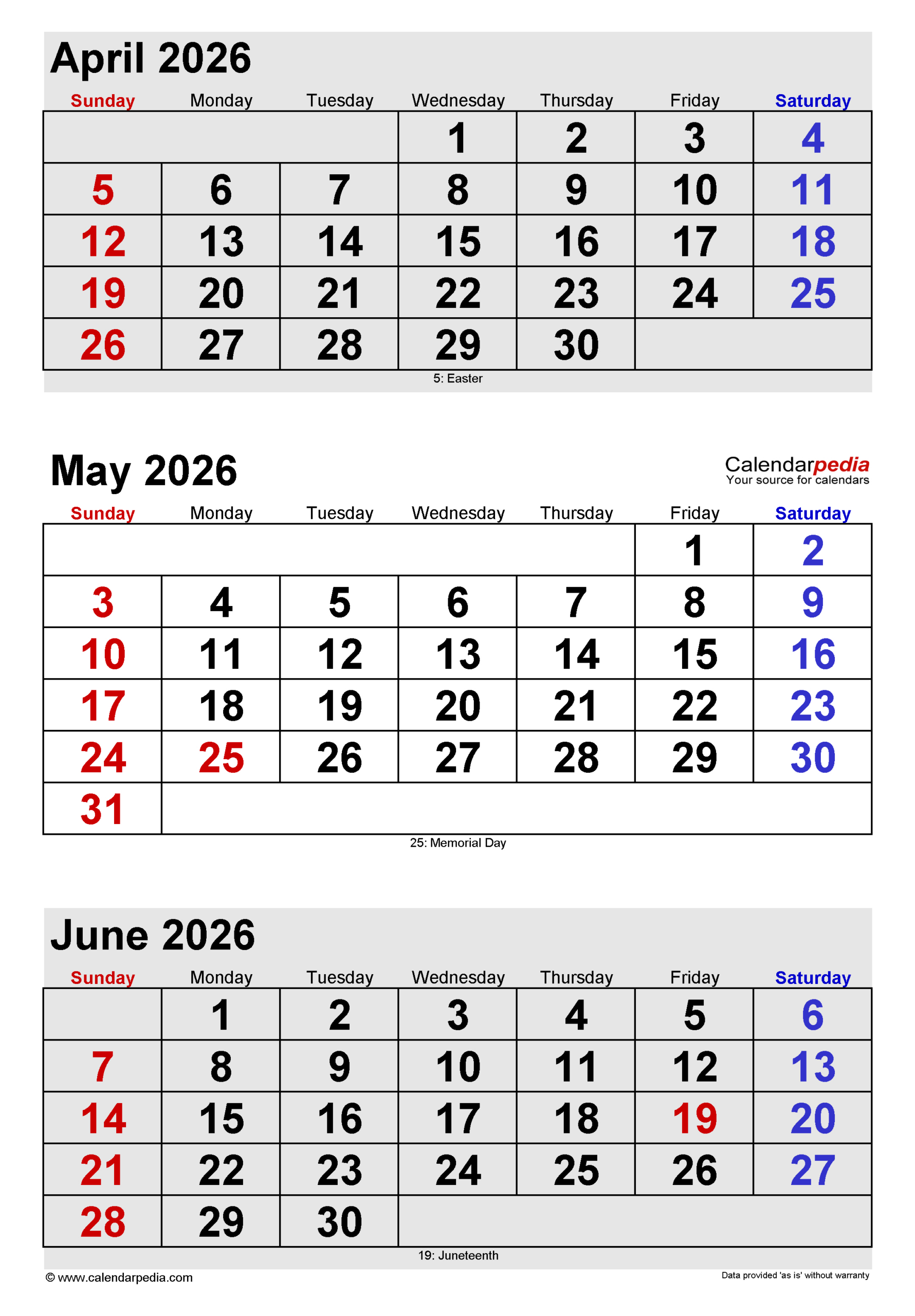 May 2026 Calendar | Templates For Pdf, Excel And Word with March April May June 2026 Calendar