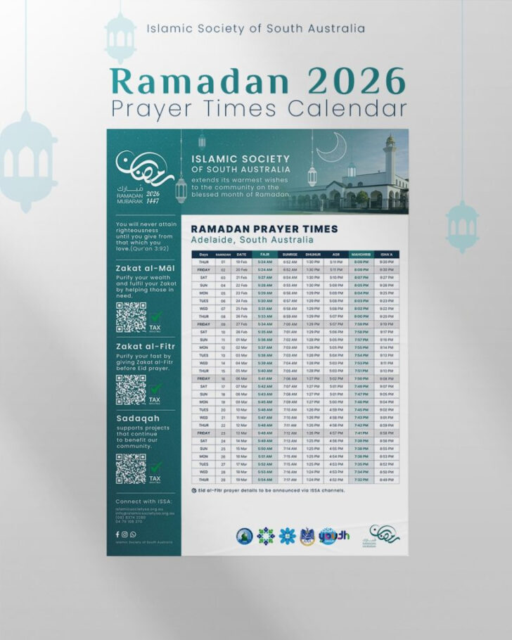 Ramadan Calendar 2026 Us Ramadan Calendar 2026 Us