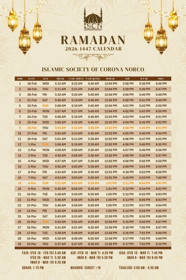 Ramadan Calendar 2026 Boston Ramadan Calendar 2026 Boston