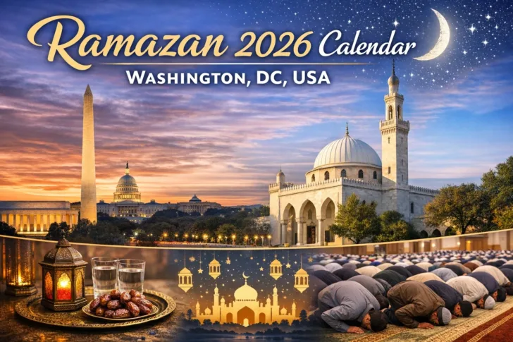 Ramadan Calendar 2026 Washington Dc
